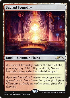 Sacred Foundry Secret Lair Drop